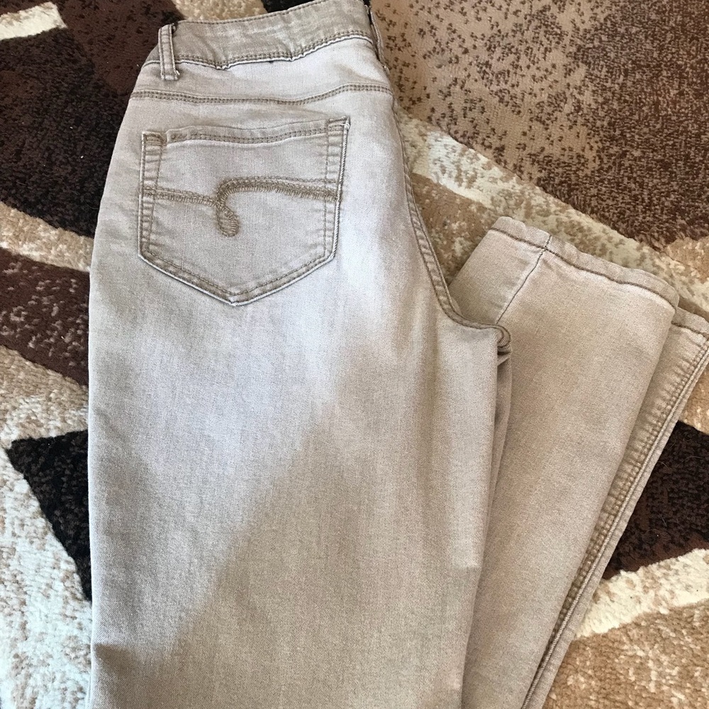 Tan Skinny Jeans